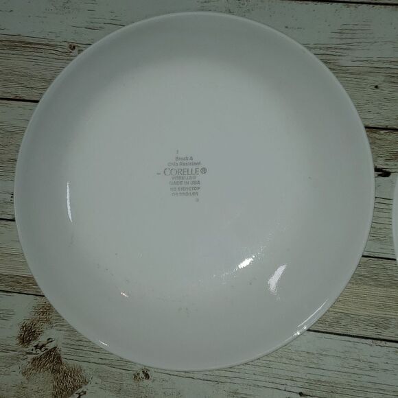 4 Corelle Vitrelle 7" Country Cottage Bread Appetizer Plates - Picture 8 of 10
